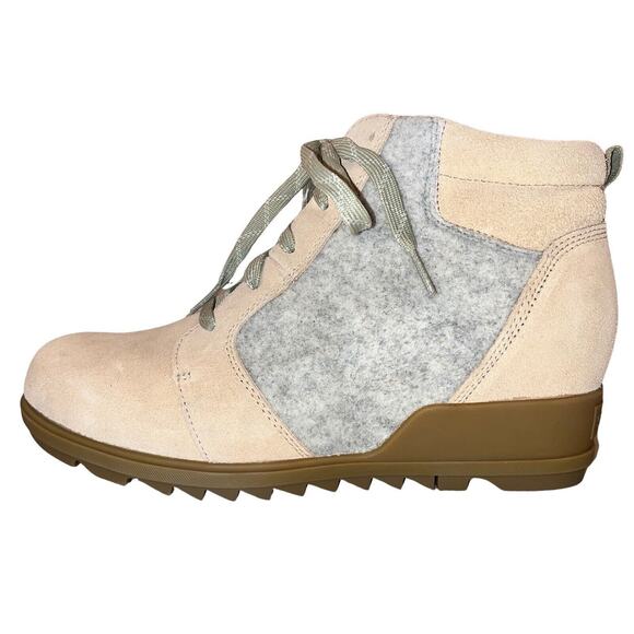NEW Sorel Women's Evie Ankle Lace Boot Size 11 - Ceramic Natural Waterproof NIB - Picture 9 of 12